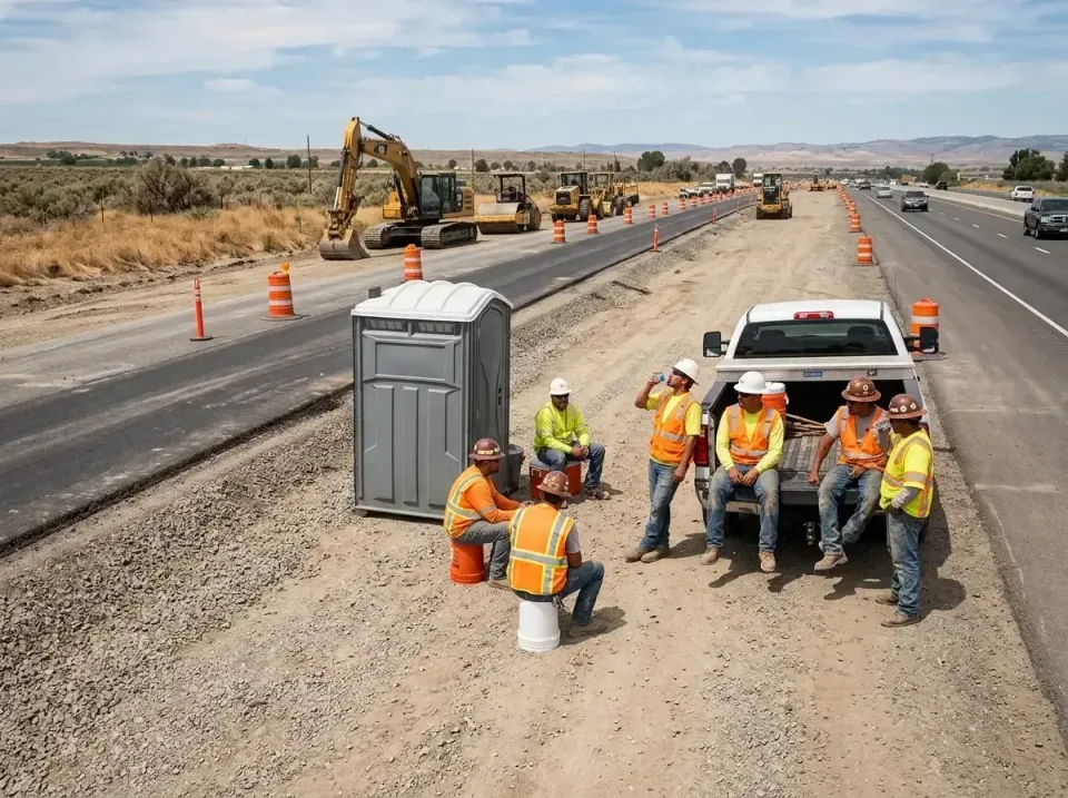 highway-road-construction-crew-007 — frequently asked questions, Porta Potty and Restroom Rentals in Liberty, PA